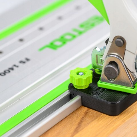 Pewne mocowanie do szyny Festool blokada antyślizgowa pod ścisk 1szt Pewne mocowanie do szyny Festool blokada antyślizgowa pod ścisk 1szt