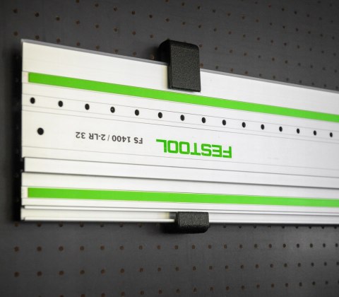 2x Uchwyty montażowe na ścianę do szyna prowadząca Festool - Szybkie 2x Uchwyty montażowe na ścianę do szyna prowadząca Festool - Szybkie