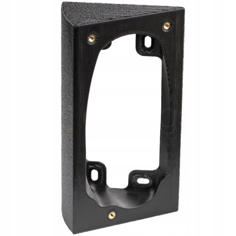 Adapter do montażu pod kątem stacji bramowej VIDOS 2IP S201-1 Lewy 30stopni Adapter do montażu pod kątem stacji bramowej VIDOS 2IP S201-1 Lewy 30stopni