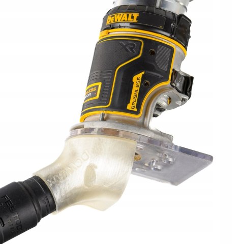 Adapter odsysania dolnego do frezarki aku DEWALT DCW604 DCW600 itp 18V Ø35 Adapter odsysania dolnego do frezarki aku DEWALT DCW604 DCW600 itp 18V Ø35