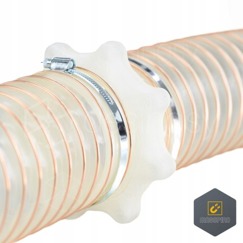 Szybkozłącze MAGSPIRO Ø100mm Magnetyczne Przyłącze i Adapter do Węży SPIRO Szybkozłącze MAGSPIRO Ø100mm Magnetyczne Przyłącze i Adapter do Węży SPIRO