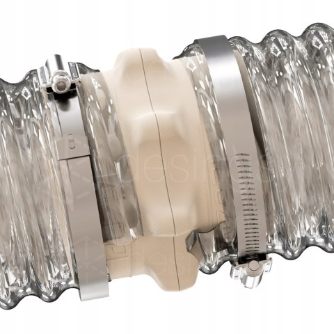 Szybkozłącze MAGSPIRO Ø120mm Magnetyczne Przyłącze Adapter do Węży SPIRO Szybkozłącze MAGSPIRO Ø120mm Magnetyczne Przyłącze Adapter do Węży SPIRO