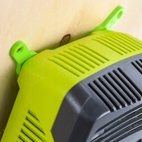 Uchwyt mocowanie do ładowarki Ryobi RC18118C 12V Łatwy i szybki montaż Ziel Uchwyt mocowanie do ładowarki Ryobi RC18118C 12V Łatwy i szybki montaż Ziel