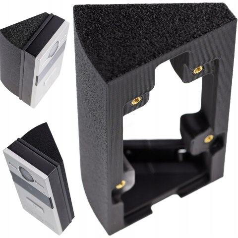 Adapter montażu pod kątem panelu bramowego wideomofonu Kenik KG-S21R LEWY Adapter montażu pod kątem panelu bramowego wideomofonu Kenik KG-S21R LEWY