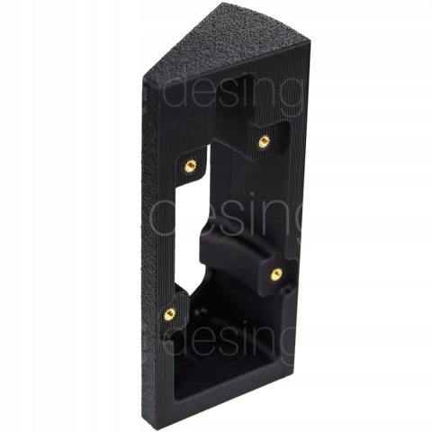 Adapter montażu pod kątem panelu bramowego wideomofonu Kenik KG-S22R PRAWY Adapter montażu pod kątem panelu bramowego wideomofonu Kenik KG-S22R PRAWY