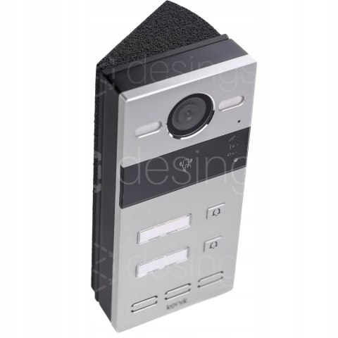 Adapter montażu pod kątem panelu bramowego wideomofonu Kenik KG-S22R PRAWY Adapter montażu pod kątem panelu bramowego wideomofonu Kenik KG-S22R PRAWY