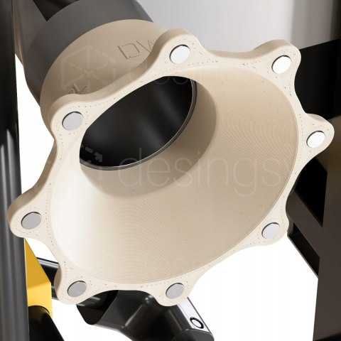 Szybkozłącza Magnetyczne do DEWALT DWE7492 + Adapter MAGSPIRO Ø120 ZESTAW Szybkozłącza Magnetyczne do DEWALT DWE7492 + Adapter MAGSPIRO Ø120 ZESTAW