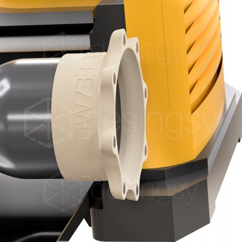 Szybkozłącze Magnetyczne do DEWALT DW733 Adapter Port MAGSPIRO SPIRO Ø120 Szybkozłącze Magnetyczne do DEWALT DW733 Adapter Port MAGSPIRO SPIRO Ø120