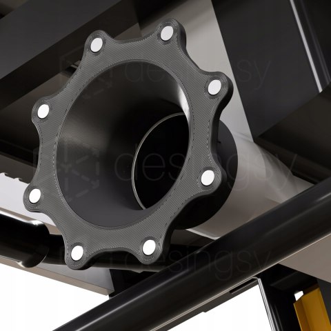 Szybkozłącze Magnetyczne do DEWALT DWE7492 Adapter Port MAGSPIRO SPIRO Ø100 Szybkozłącze Magnetyczne do DEWALT DWE7492 Adapter Port MAGSPIRO SPIRO Ø100