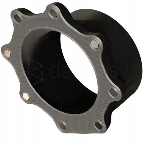 Szybkozłącze Magnetyczne do Makita LB 1200 Port MAGSPIRO SPIRO Ø100 Czarny Szybkozłącze Magnetyczne do Makita LB 1200 Port MAGSPIRO SPIRO Ø100 Czarny