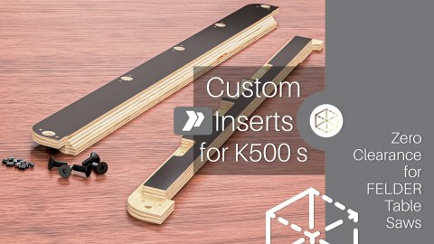 Wkładka Insert uniwersalna do pilarki formatowej Felder K500s itp. Wkładka Insert uniwersalna do pilarki formatowej Felder K500s itp.