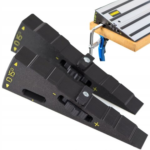 Dystans klin kątowy WedgeD15 cięcie 60° w miejsce 45° do prowadnicy DeWalt