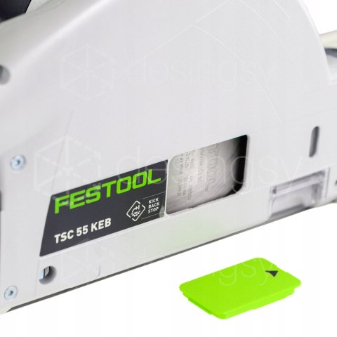 Osłona zaślepka pokrywa do zagłębiarki FESTOOL TSC 55 KEB - lepszy odsys Osłona zaślepka pokrywa do zagłębiarki FESTOOL TSC 55 KEB - lepszy odsys