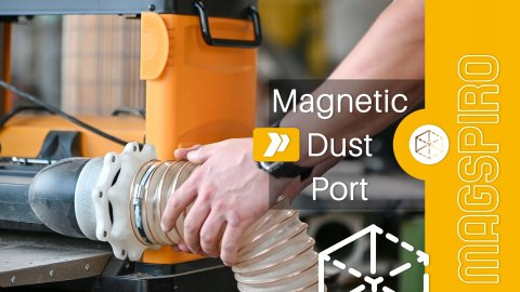 Szybkozłącza MAGSPIRO 120mm Magnetyczny Port i Przyłącze SPIRO do Felder A3 Szybkozłącza MAGSPIRO 120mm Magnetyczny Port i Przyłącze SPIRO do Felder A3