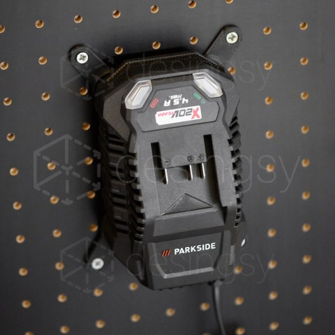 Uchwyt mocowanie do ładowarki Parkside X20V PLG 20 C3 Łatwy i szybki montaż Uchwyt mocowanie do ładowarki Parkside X20V PLG 20 C3 Łatwy i szybki montaż
