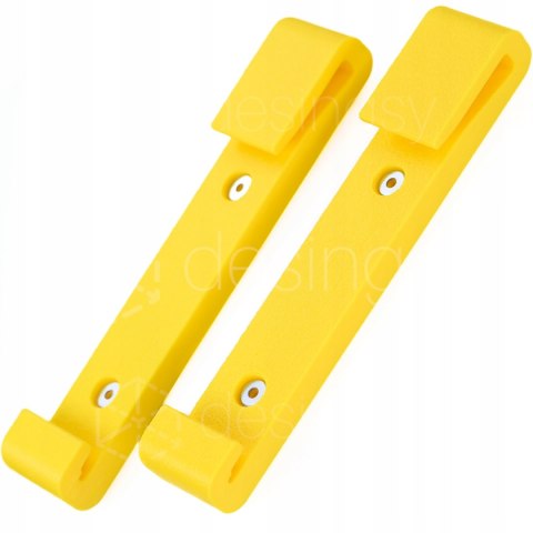2x Uchwyty montażowe na ścianę do szyna prowadząca DeWalt- Szybki montaż 2x Uchwyty montażowe na ścianę do szyna prowadząca DeWalt- Szybki montaż
