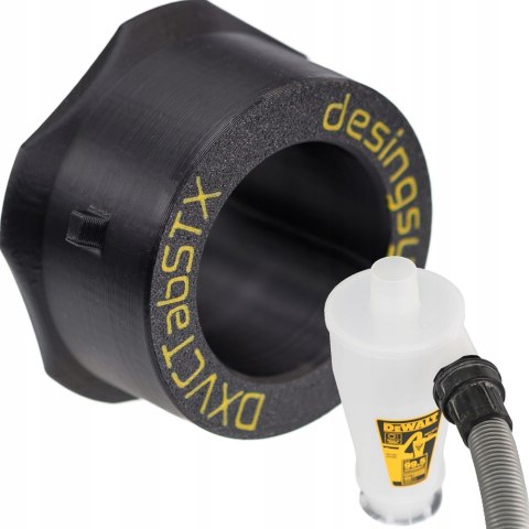 Adapter do cyklonu DeWalt DXVC003 do węża wkręcanego od odkurzacza Starmix Adapter do cyklonu DeWalt DXVC003 do węża wkręcanego od odkurzacza Starmix