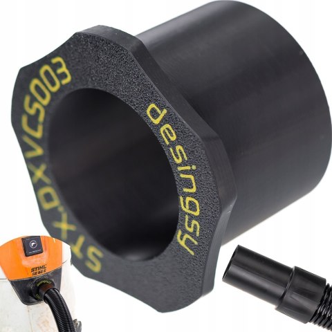 Adapter do odkurzacza STIHL SE62 Ø58 złącze do cyklonu DeWalt DXVCS003 itp. Adapter do odkurzacza STIHL SE62 Ø58 złącze do cyklonu DeWalt DXVCS003 itp.
