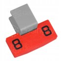 Dystans 8mm uchwytu podstawy montażowej frontów trzecia ręka FrontelloMax Dystans 8mm uchwytu podstawy montażowej frontów trzecia ręka FrontelloMax