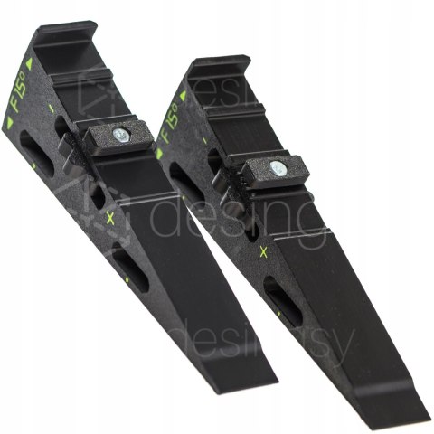 Dystans klin kątowy WedgeF15 cięcie 60° w miejsce 45° do szyny Festool 2szt Dystans klin kątowy WedgeF15 cięcie 60° w miejsce 45° do szyny Festool 2szt