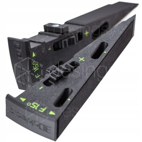 Dystans klin kątowy WedgeF15 cięcie 60° w miejsce 45° do szyny Festool 2szt Dystans klin kątowy WedgeF15 cięcie 60° w miejsce 45° do szyny Festool 2szt