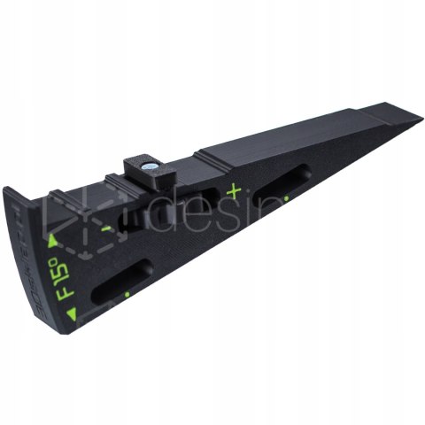 Dystans klin kątowy WedgeF15 cięcie 60° w miejsce 45° do szyny Festool 2szt Dystans klin kątowy WedgeF15 cięcie 60° w miejsce 45° do szyny Festool 2szt