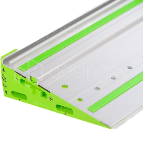 Dystans klin kątowy WedgeF15 cięcie 60° w miejsce 45° do szyny Festool 2szt Dystans klin kątowy WedgeF15 cięcie 60° w miejsce 45° do szyny Festool 2szt