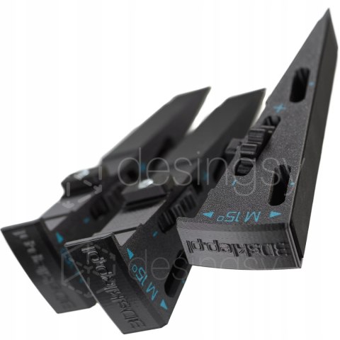 Dystans klin kątowy WedgeM15 cięcie 60° w miejsce 45° do prowadnicy Makita Dystans klin kątowy WedgeM15 cięcie 60° w miejsce 45° do prowadnicy Makita