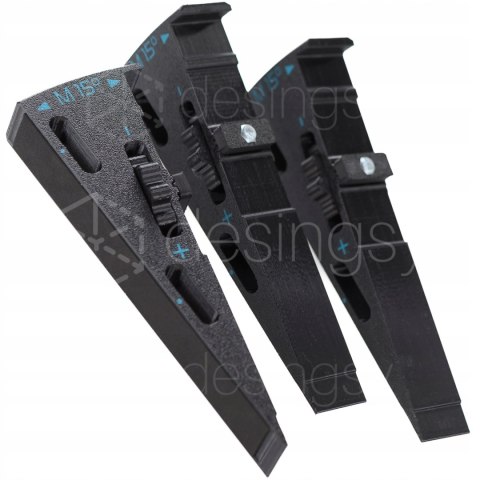 Dystans klin kątowy WedgeM15 cięcie 60° w miejsce 45° do prowadnicy Makita Dystans klin kątowy WedgeM15 cięcie 60° w miejsce 45° do prowadnicy Makita