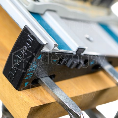 Dystans klin kątowy WedgeM15 cięcie 60° w miejsce 45° do prowadnicy Makita Dystans klin kątowy WedgeM15 cięcie 60° w miejsce 45° do prowadnicy Makita