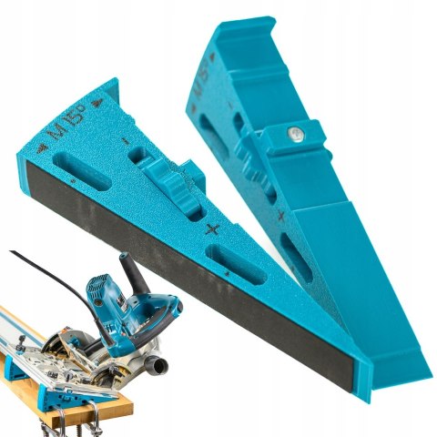 Dystans klin kątowy WedgeM15 cięcie 60° w miejsce 45° do prowadnicy Makita