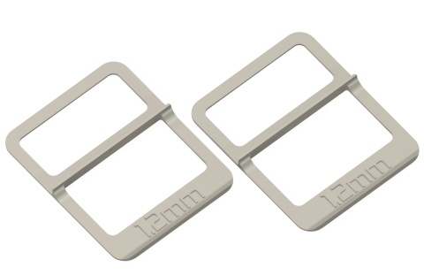 2x Odsunięcie na grubość tarczy do prowadnic 1.2mm