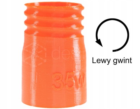 Adapter do frezarki Triton TRA001 oraz CMT CMT7e do odciągu spiro Ø60