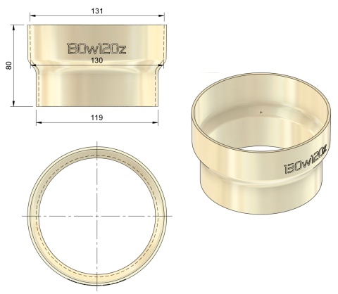 Adapter do spiro 130w120z