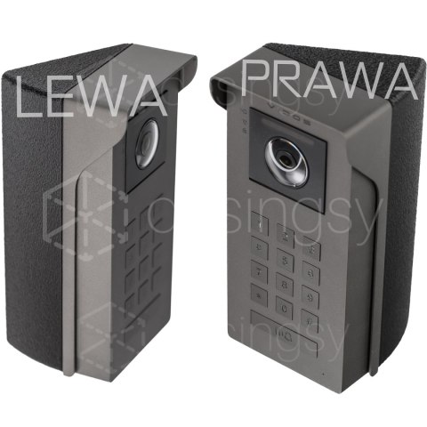 Adapter montażu pod kątem pasuje do stacji bramowej VIDOS 2IP S200 Lewa 30