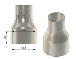 Adapter odkurzacz Ø 35 43wewnątrz przejściówka Festool DF 500