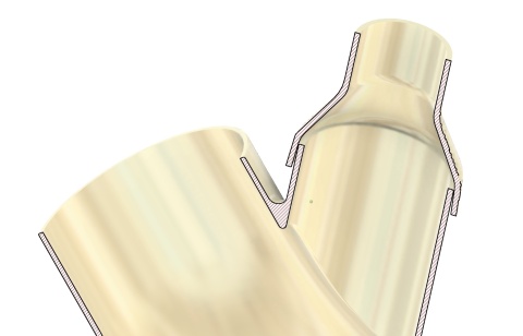 Adapter redukcja 80w50z oraz zaślepka 80w