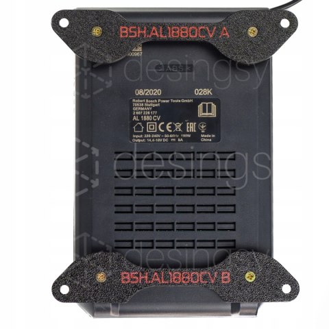 Uchwyt mocowanie pasujące do ładowarki BOSCH AL1880CV Łatwy i szybki montaż