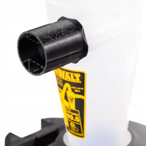 Adapter do cyklonu DeWalt DXVCS003 do węża od odkurzacza STIHL SE62 Ø58 wew