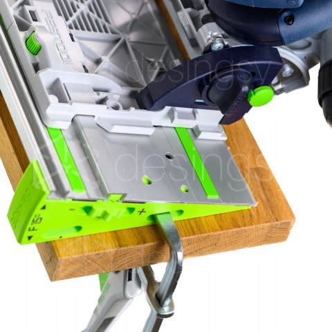 Dystans klin kątowy WedgeF30 cięcie 75° w miejsce 45° do prowadnicy Festool