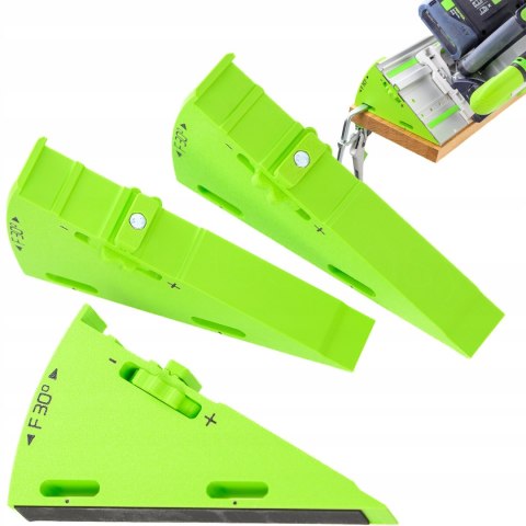 Dystans klin kątowy WedgeF30 cięcie 75° w miejsce 45° do prowadnicy Festool
