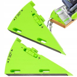 Dystans klin kątowy WedgeF30 cięcie 75° w miejsce 45° do prowadnicy Festool