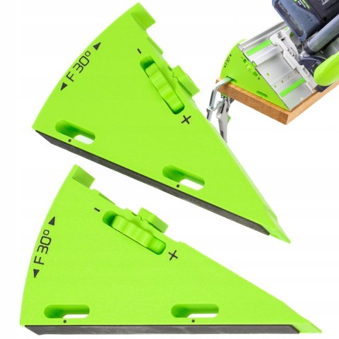 Dystans klin kątowy WedgeF30 cięcie 75° w miejsce 45° do prowadnicy Festool