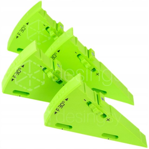 Dystans klin kątowy WedgeF30 cięcie 75° w miejsce 45° do prowadnicy Festool