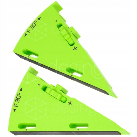 Dystans klin kątowy WedgeF30 cięcie 75° w miejsce 45° do prowadnicy Festool