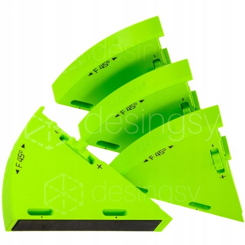 Dystans klin kątowy WedgeF45 cięcie 75° w miejsce 45° do prowadnicy Festool