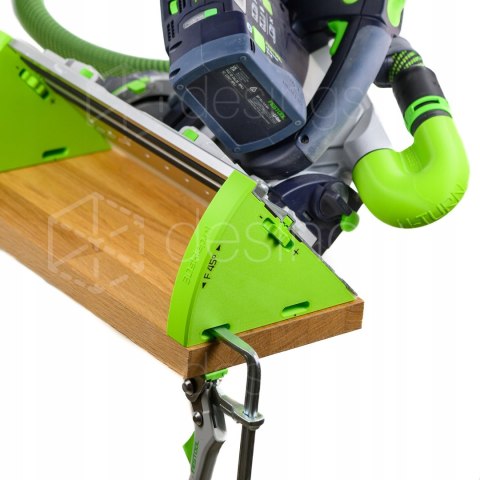 Dystans klin kątowy WedgeF45 cięcie 75° w miejsce 45° do prowadnicy Festool