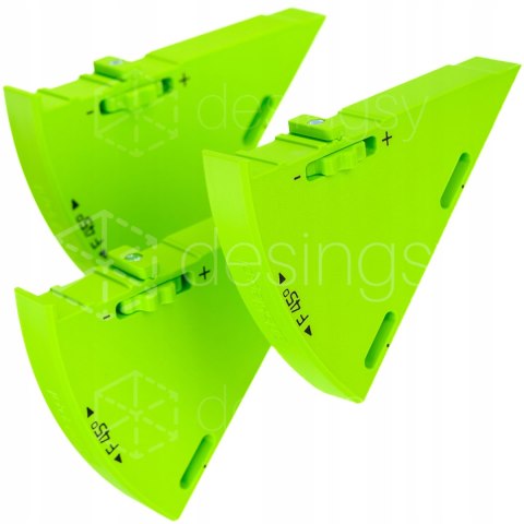 Dystans klin kątowy WedgeF45 cięcie 75° w miejsce 45° do prowadnicy Festool