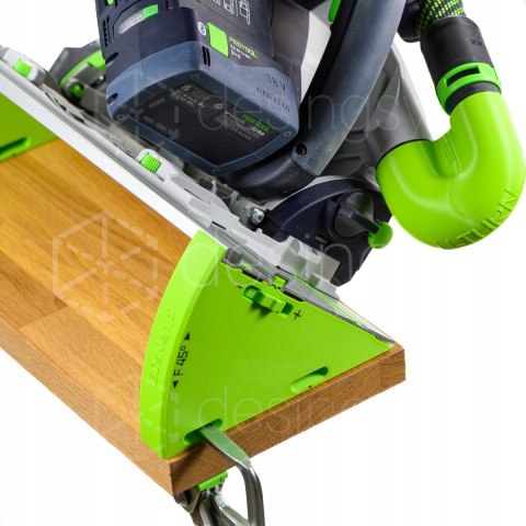 Dystans klin kątowy WedgeF45 cięcie 75° w miejsce 45° do prowadnicy Festool