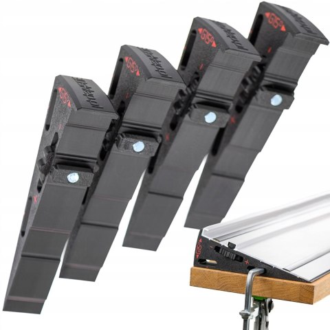 Dystans klin kątowy WedgeG15 cięcie 60° w miejsce 45 do prowadnicy Graphite